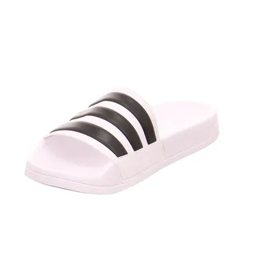 ADIDAS BADSCHUHE UNISEX Weiss Synthetik ADIDAS BADSCHUHE UNISEX Weiss Synthetik