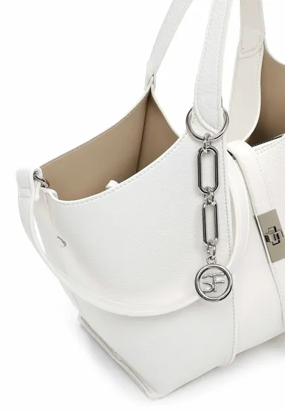 SURI FREY Shopper Weiss Lederimitat SURI FREY Shopper Weiss Lederimitat