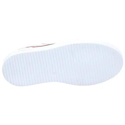 GATTINO Sneaker Mädchen-Halbschuh Binder Weiss Leder 