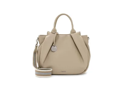 TAMARIS Henkeltasche Beige Lederimitat TAMARIS Henkeltasche Beige Lederimitat