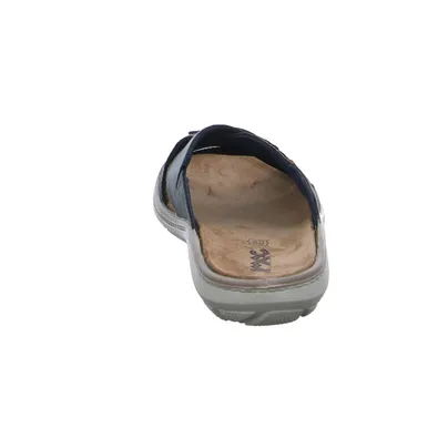 IMAC Offene Schuhe Blau Leder IMAC Offene Schuhe Blau Leder