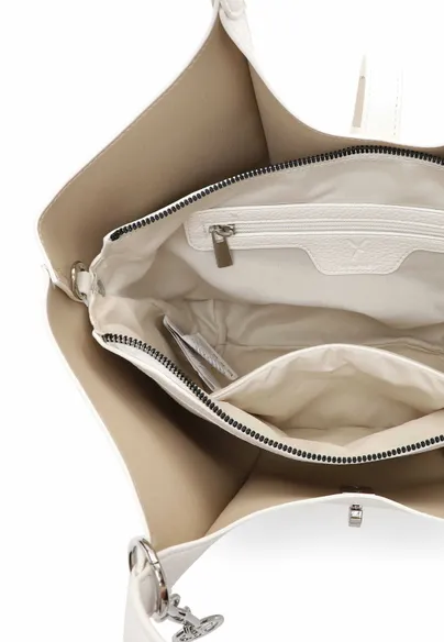 SURI FREY Shopper Weiss Lederimitat SURI FREY Shopper Weiss Lederimitat