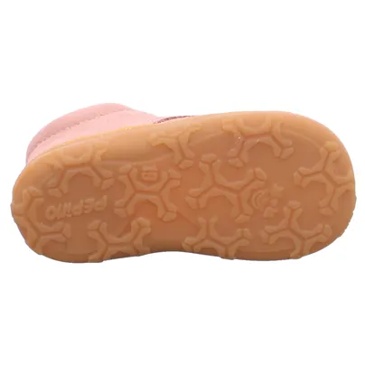 PEPINO Bottine Lauflernschuh Rosa Leder PEPINO Bottine Lauflernschuh Rosa Leder