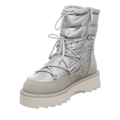 TAMARIS Snowboot Beige Textil TAMARIS Snowboot Beige Textil