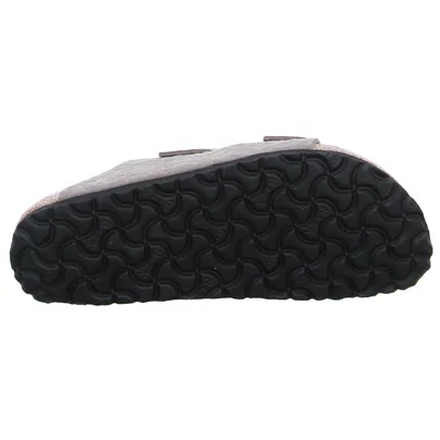 BIRKENSTOCK Bio-Fussbett Leopard Lederimitat 