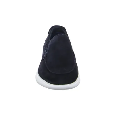 BUGATTI SHOES Halbschuh Blau Leder 