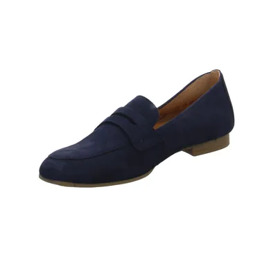 GABOR "leicht & bequem" Slipper Blau Leder GABOR "leicht & bequem" Slipper Blau Leder