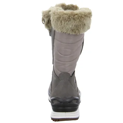 LOWA Snowboots Damen Grau Leder LOWA Snowboots Damen Grau Leder