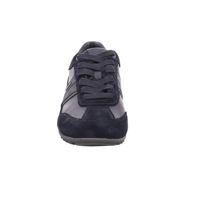 GEOX Halbschuhe Sneaker Blau Leder 