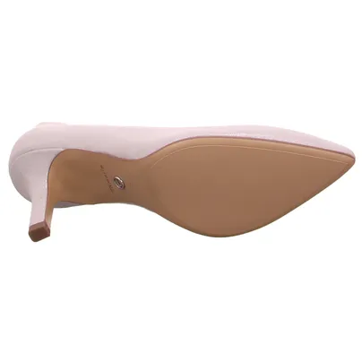 TAMARIS Pumps Silber Leder 