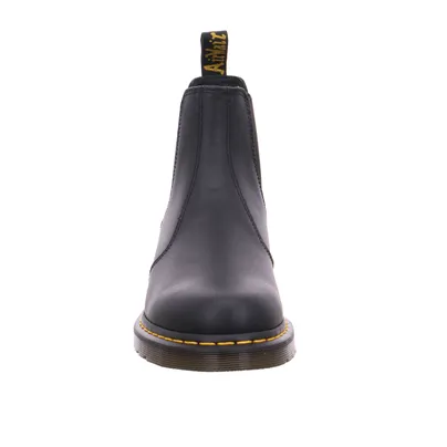 DR. MARTENS 1460 Greasy Boots Schwarz Leder 
