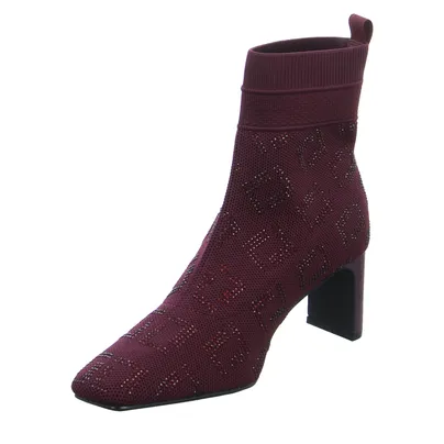 LA STRADA Stiefelette Bordeau Textil LA STRADA Stiefelette Bordeau Textil