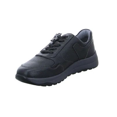 WALDLÄUFER Halbschuh Schwarz Leder WALDLÄUFER Halbschuh Schwarz Leder