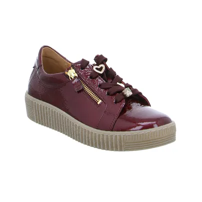 GABOR Sneaker Bordeau Leder GABOR Sneaker Bordeau Leder