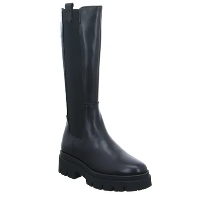 TAMARIS Stiefel Schwarz Leder TAMARIS Stiefel Schwarz Leder