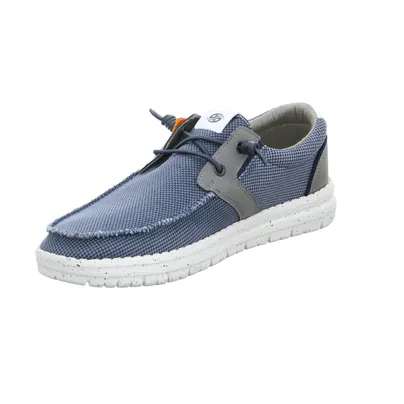 DOCKERS Halbschuh Blau Textil DOCKERS Halbschuh Blau Textil