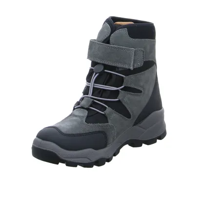 IMAC Stiefel Jungen- Snowboot Membran Grau Leder IMAC Stiefel Jungen- Snowboot Membran Grau Leder