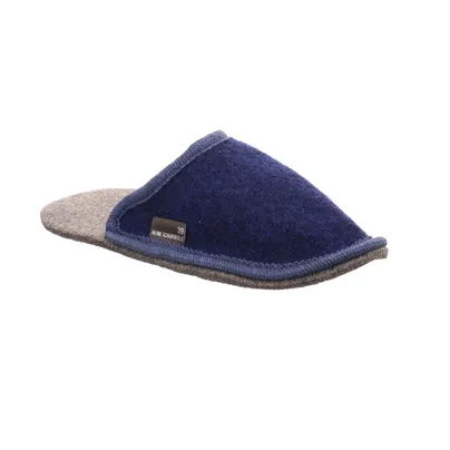 GOTTSTEIN Hausschuhe + Stiefelsocken Blau Textil GOTTSTEIN Hausschuhe + Stiefelsocken Blau Textil