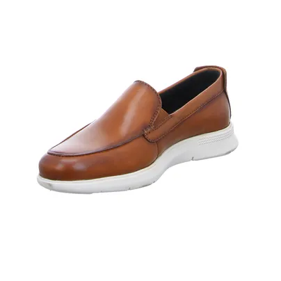 BUGATTI SHOES Halbschuh Cognac Leder BUGATTI SHOES Halbschuh Cognac Leder