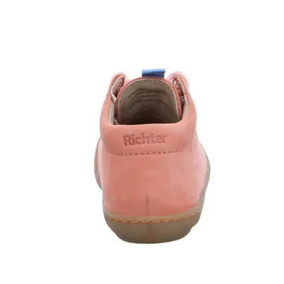 RICHTER Bottine Lauflernschuh Koralle Leder RICHTER Bottine Lauflernschuh Koralle Leder