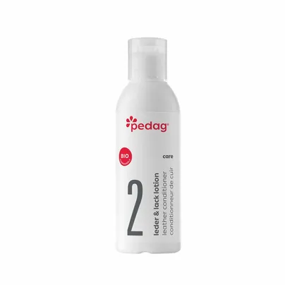 PEDAG Leder & Lack Lotion Pflegemittel Farblos - 