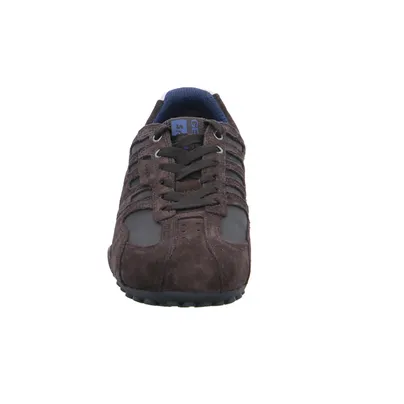 GEOX Halbschuhe Sneaker Braun Leder 