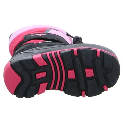 KANGAROOS Schneestiefel Kinder-Snowboot Pink Synthetik 
