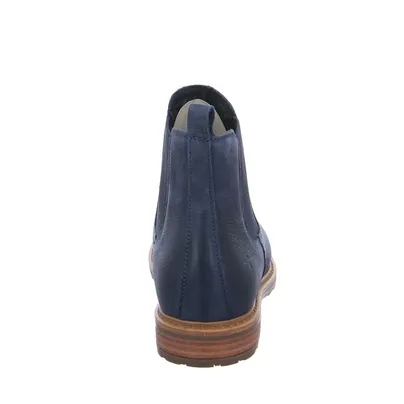 TAMARIS Boot Navy Leder 