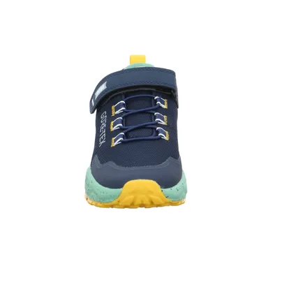 PRIMIGI Sneaker Jungen-Halbschuh Klett Blau Leder PRIMIGI Sneaker Jungen-Halbschuh Klett Blau Leder