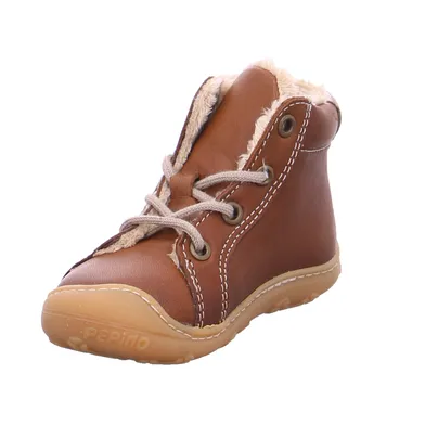 PEPINO Bottine Lauflernschuh Cognac Leder PEPINO Bottine Lauflernschuh Cognac Leder