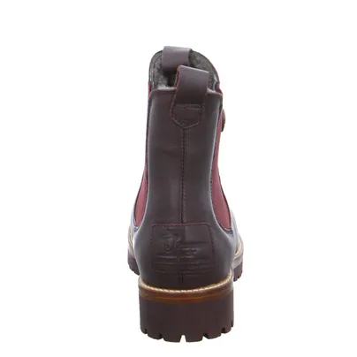 PANAMA JACK mit Lammfell-Futter Boot Bordeau Leder PANAMA JACK mit Lammfell-Futter Boot Bordeau Leder
