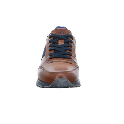 BUGATTI SHOES Halbschuhe Sneaker Cognac Leder BUGATTI SHOES Halbschuhe Sneaker Cognac Leder