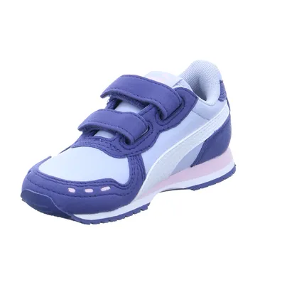 PUMA unisex Sneaker Baby-Sport-Bottine Hellblau Lederimitat PUMA unisex Sneaker Baby-Sport-Bottine Hellblau Lederimitat