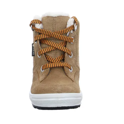 SUPERFIT Baby-Boot Kleinkinder-Winter-Bottine Cognac Textil 