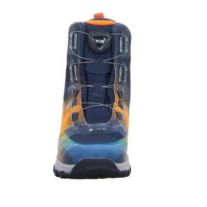 VADO Schneestiefel Junge Kleinkinder-Snowboot  Membran Grau Textil 