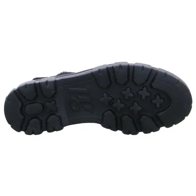 PAUL GREEN Boot Schwarz Leder 