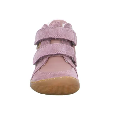 KOEL Barfussschuh Kleinkinder-Winter-Bottine Rosa Leder KOEL Barfussschuh Kleinkinder-Winter-Bottine Rosa Leder