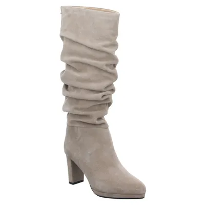 PETER KAISER Stiefel Taupe Leder PETER KAISER Stiefel Taupe Leder