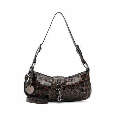 TAMARIS Henkeltasche Leopard Lederimitat TAMARIS Henkeltasche Leopard Lederimitat