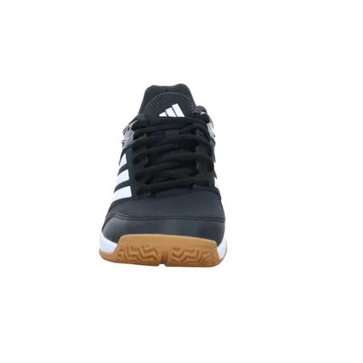ADIDAS Indoor Freizeitschuh Schwarz Lederimitat ADIDAS Indoor Freizeitschuh Schwarz Lederimitat