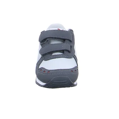 PUMA unisex Sneaker Baby-Sport-Bottine Grau Lederimitat 