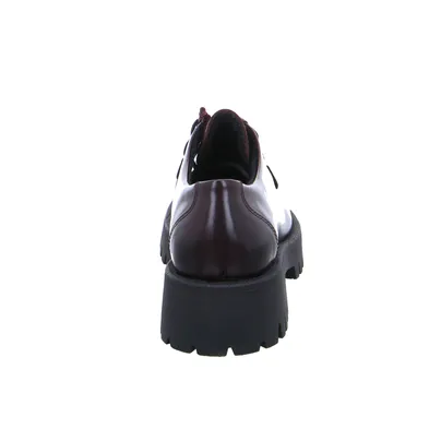 SCHUHENGEL Schnürschuh Bordeau Leder SCHUHENGEL Schnürschuh Bordeau Leder