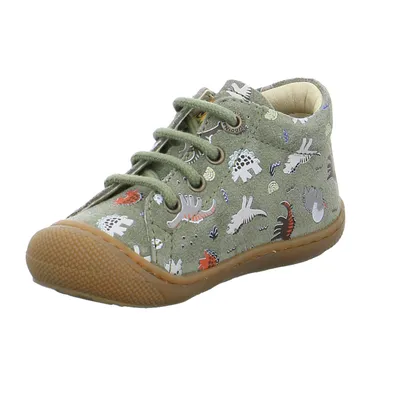 NATURINO unisex Bottine Lauflernschuh Khaki Leder NATURINO unisex Bottine Lauflernschuh Khaki Leder