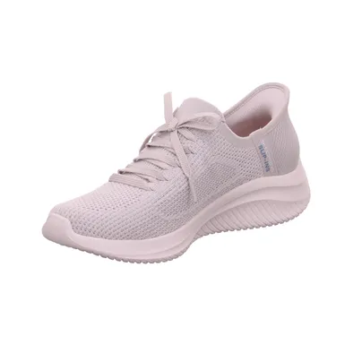 SKECHERS Sneaker Hellgrau Textil SKECHERS Sneaker Hellgrau Textil
