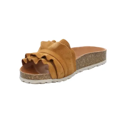 VERBENAS Pantolette Cognac Leder VERBENAS Pantolette Cognac Leder