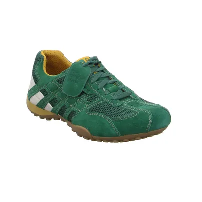 GEOX Binder Halbschuhe Sneaker Grün Leder GEOX Binder Halbschuhe Sneaker Grün Leder