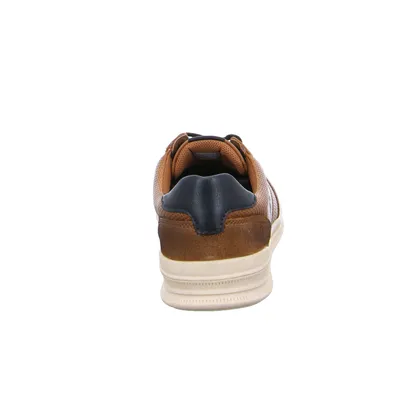 BUGATTI SHOES Halbschuhe Sneaker Cognac Lederimitat BUGATTI SHOES Halbschuhe Sneaker Cognac Lederimitat