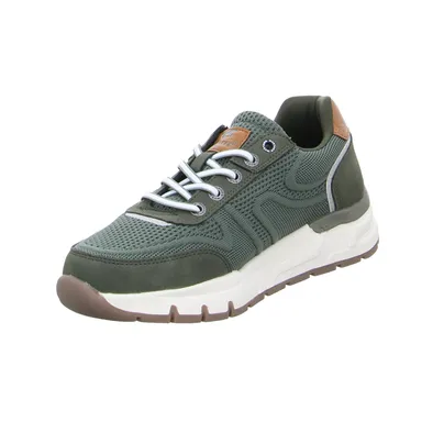 MUSTANG Halbschuhe Sneaker Stoff Khaki Textil MUSTANG Halbschuhe Sneaker Stoff Khaki Textil