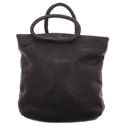 BEAR DESIGN Beuteltasche Schwarz Leder BEAR DESIGN Beuteltasche Schwarz Leder