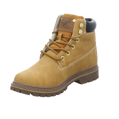 DOCKERS Winter-Boots Gelb Lederimitat DOCKERS Winter-Boots Gelb Lederimitat